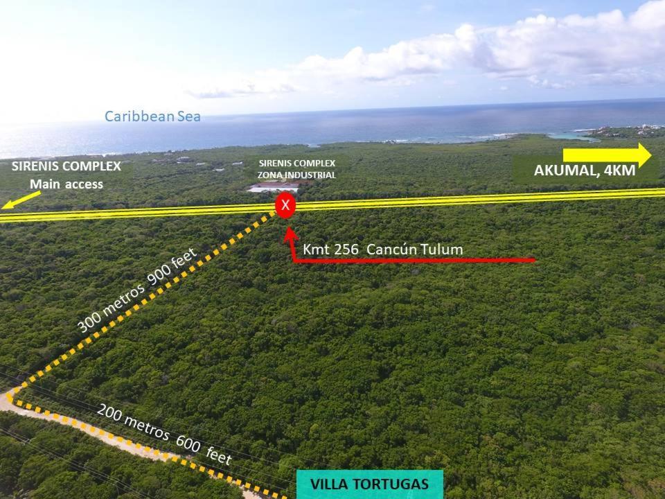 Villa Tortugas Akumal Esterno foto